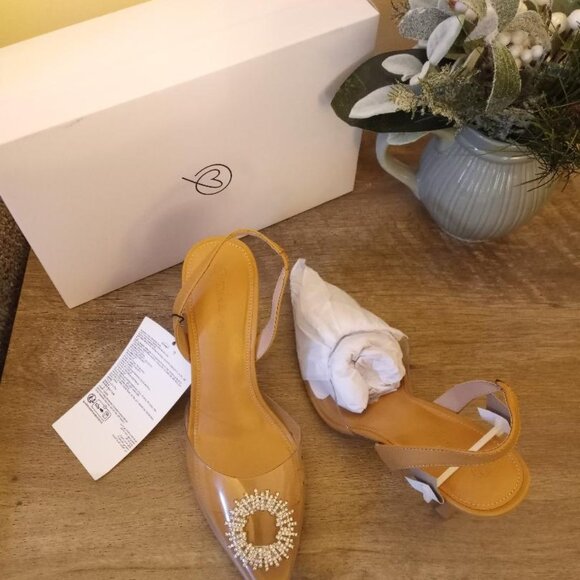 The Drop Women's Klara Clear Pointed Toe Heels - Size: 10 - Picture 12 of 14